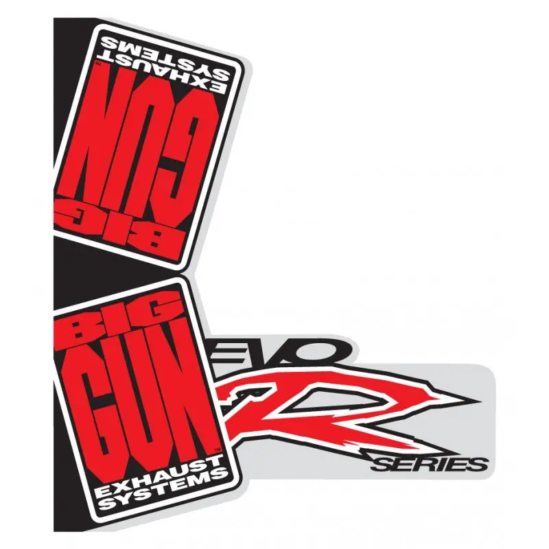 Sticker - Evo R Muffler Wrap Decal 1