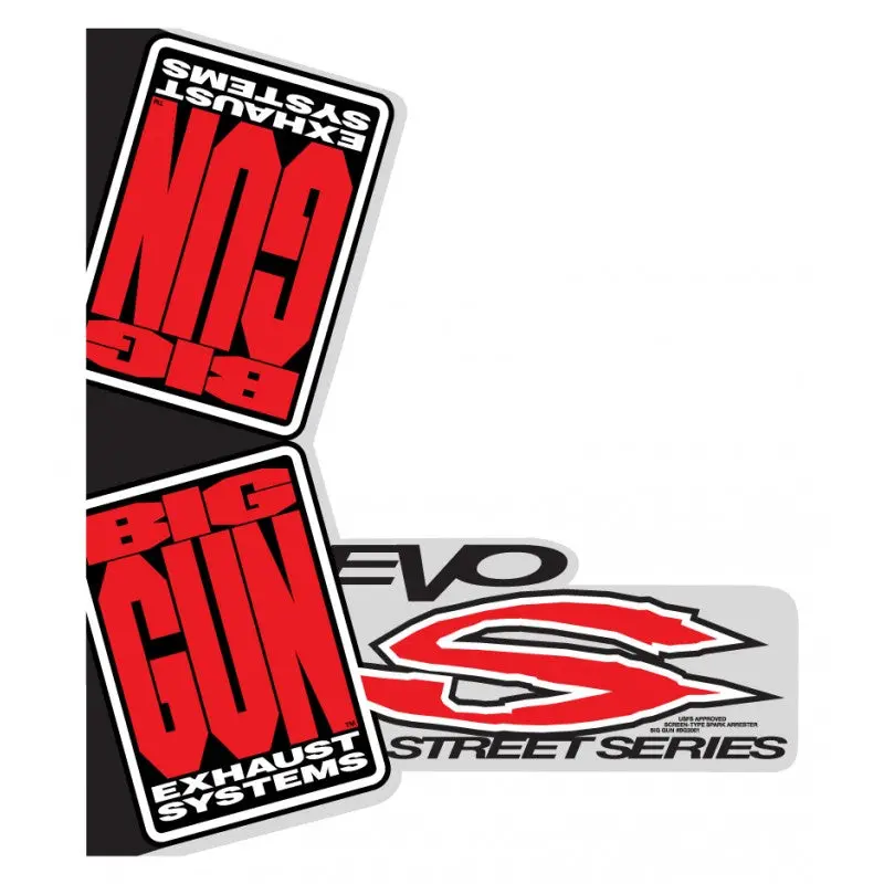 Sticker - Evo S Muffler Wrap Decal 1