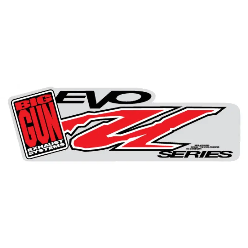 Sticker - Evo U Muffler Decal 1