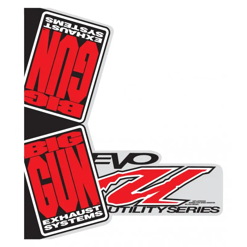 Sticker - Evo U Muffler Wrap Decal 1