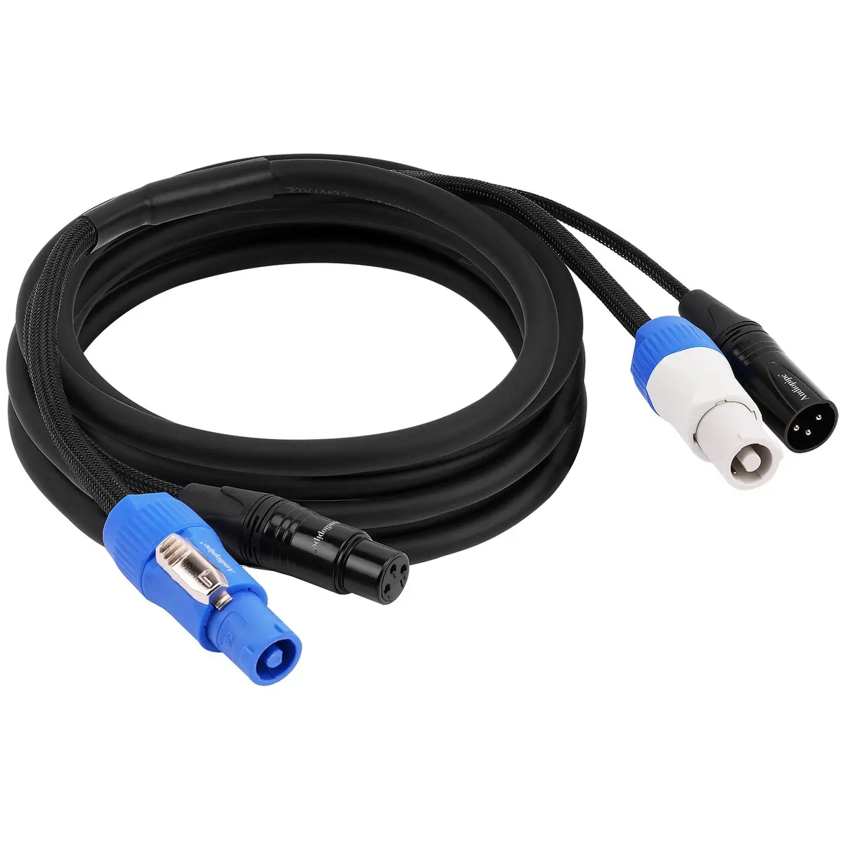 12Ft Dmx Extension Cable With Power And Xlr Connectors (Ex-Pwc-Dmx-12) 1