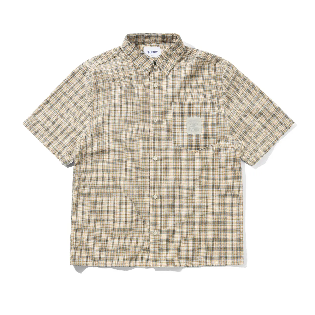 Butter Goods Equipment Button Up Shirt Copper 1