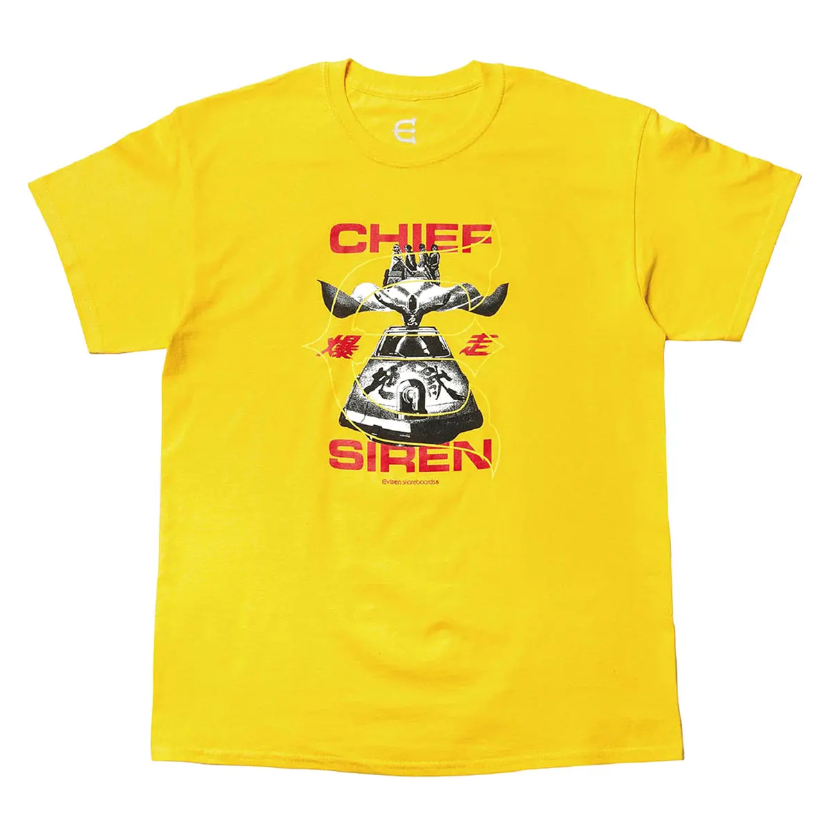 Evisen Tee Chief Siren Yellow 1