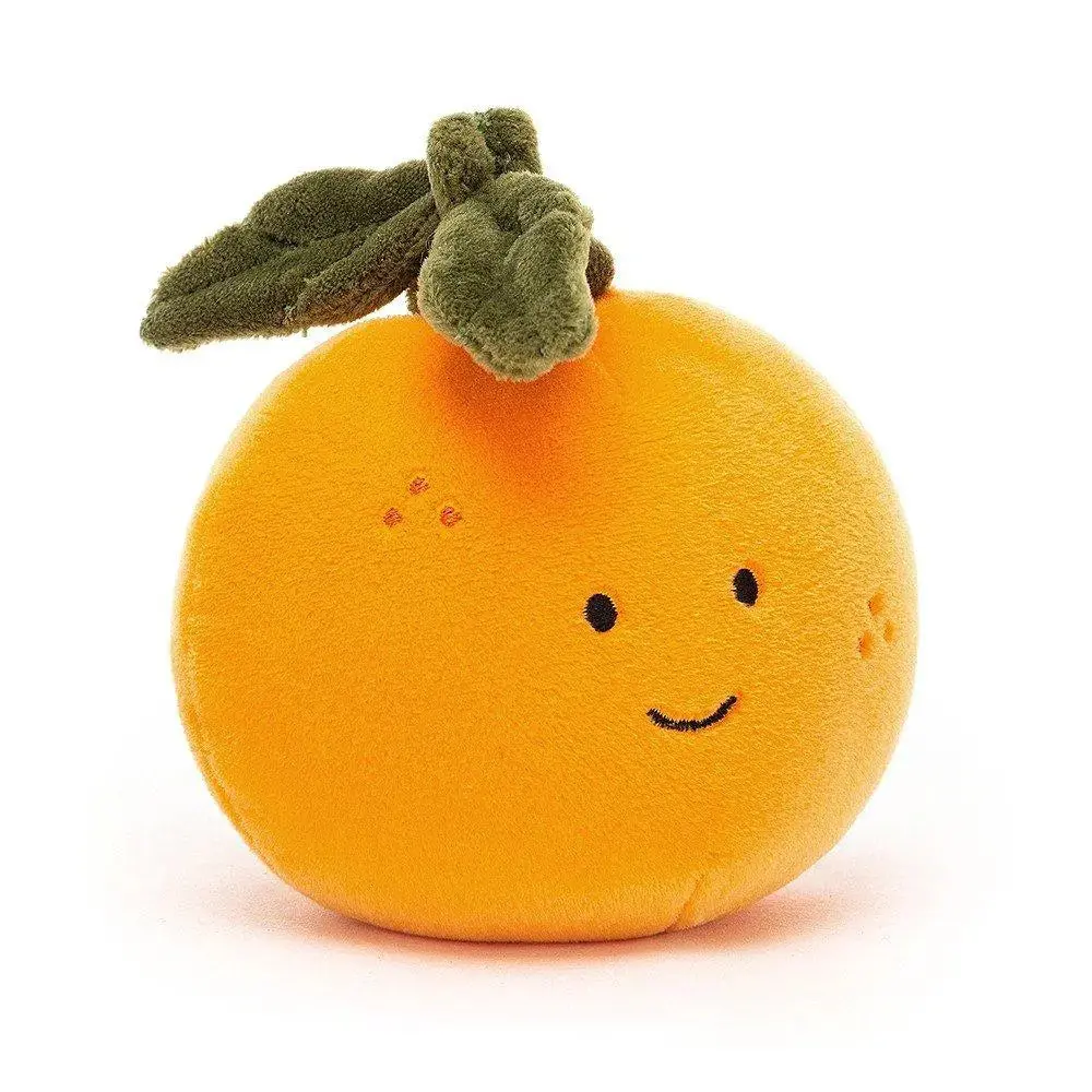 Jellycat Fabulous Fruit Orange One Size - H4" X W4" 1