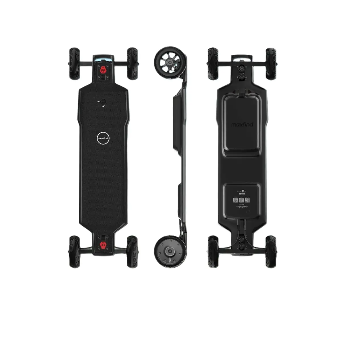 Maxfind Ff At| 3000W Dual Hub Motors All-Terrain E-Skateboard 1