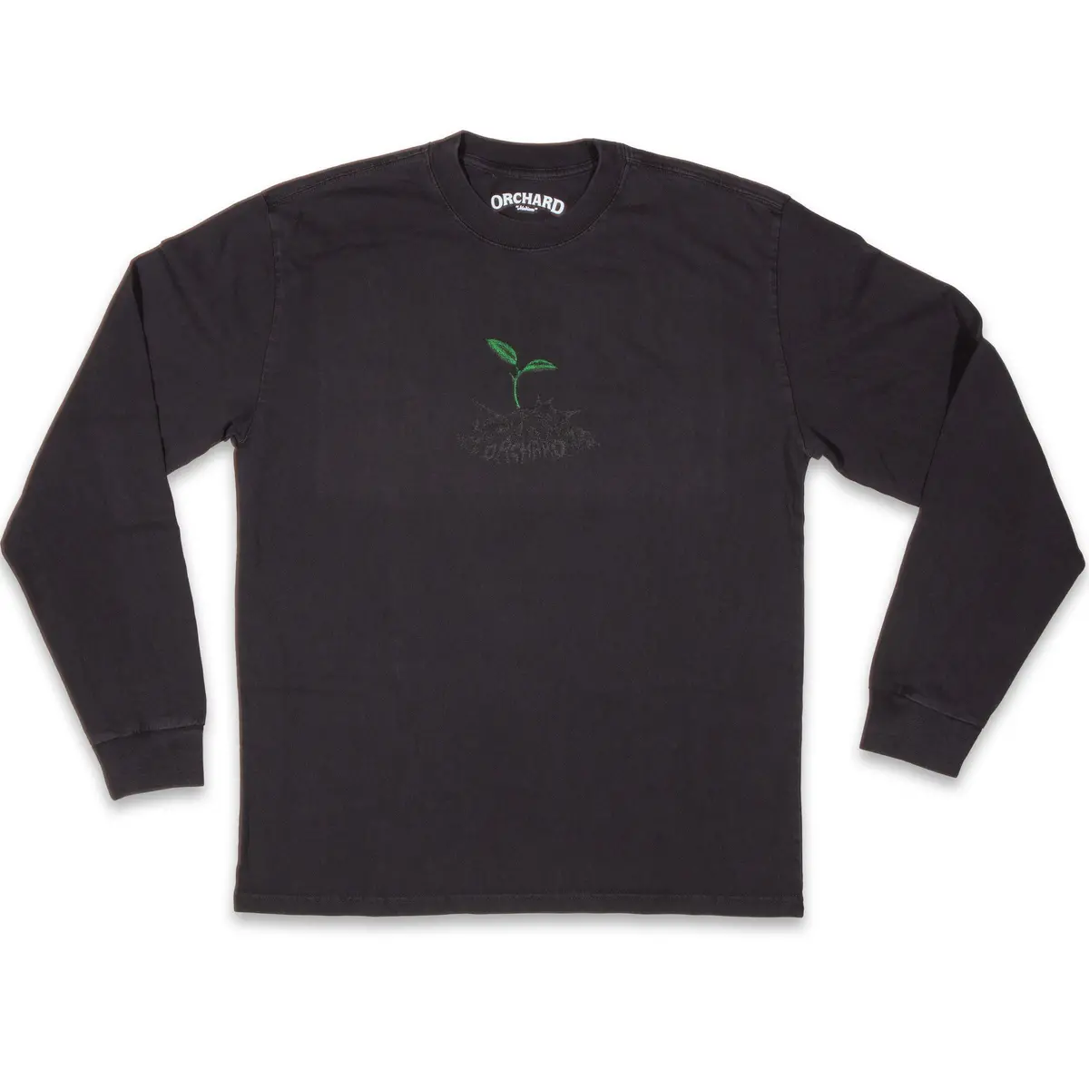 Orchard From Rubble Ls Tee Faded Black 1