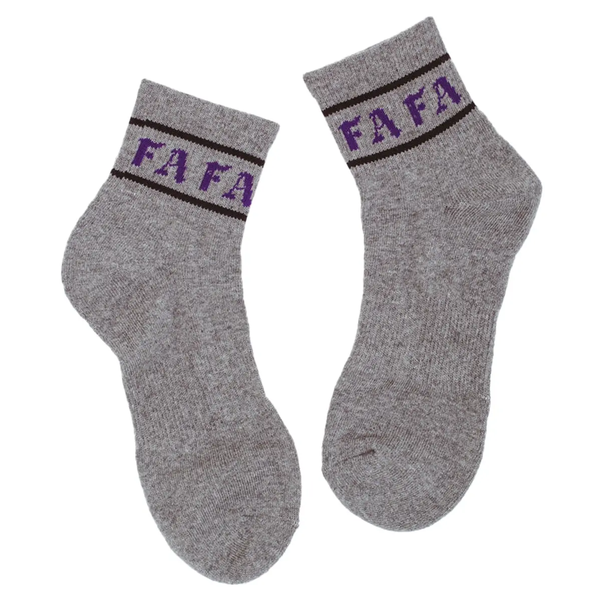 Fucking Awesome Children Of Lesser God 1/4 Sock Grey 1
