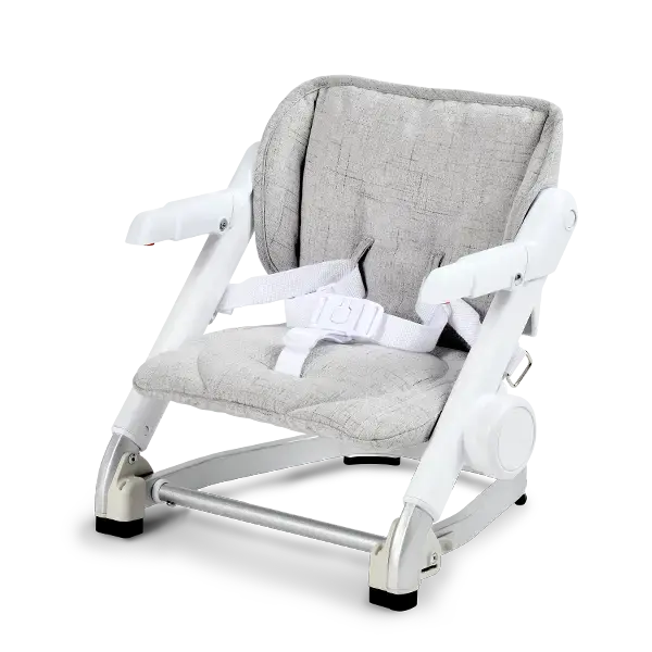 Feed Me 3-In-1 Dining Booster Seat For Toddlers Grey- Unilove 1