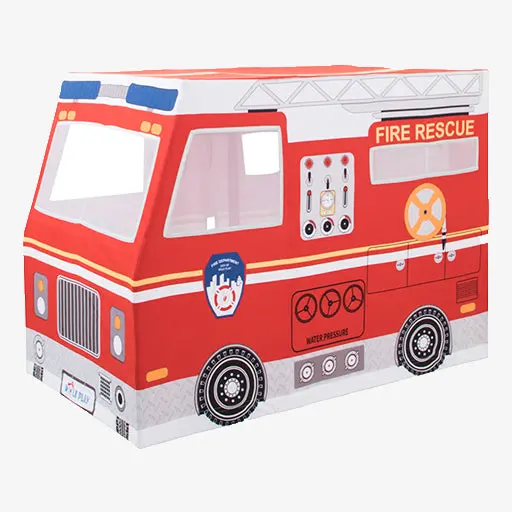 Fire Truck Pretend Play Kids Play Tent 1