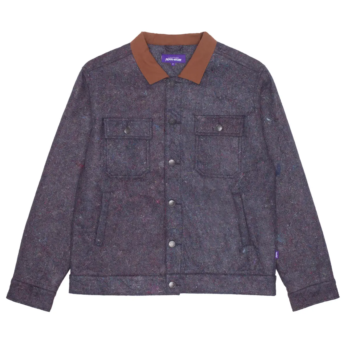 Fucking Awesome Insulation Trucker Jacket Blue 1