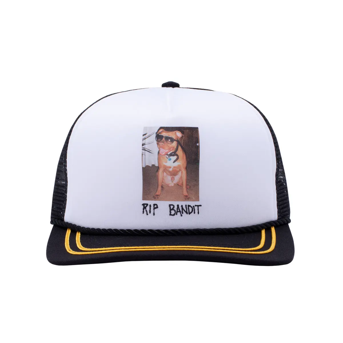 Fucking Awesome Rip Bandit Mesh Snapback Black 1