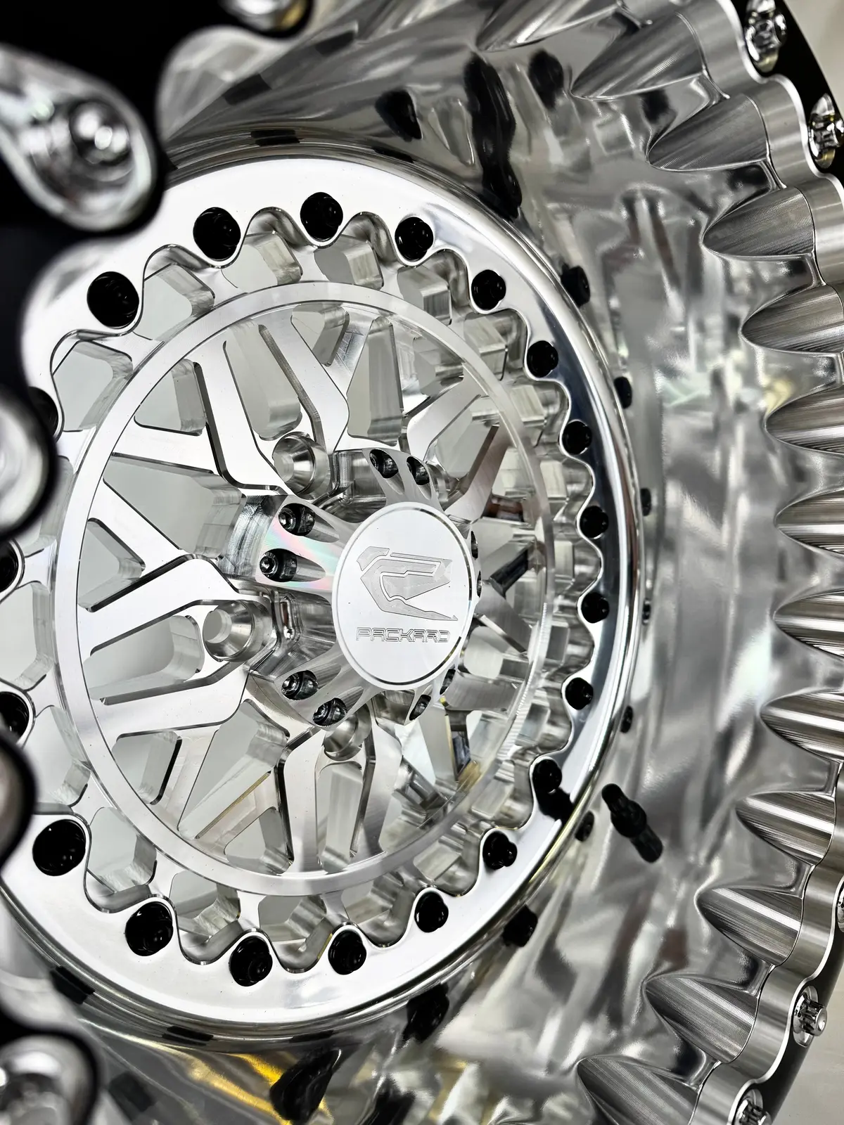 Apollo - Ff Forged Polished Beadlock - Silver Rzr Pro R 5X4.5 1