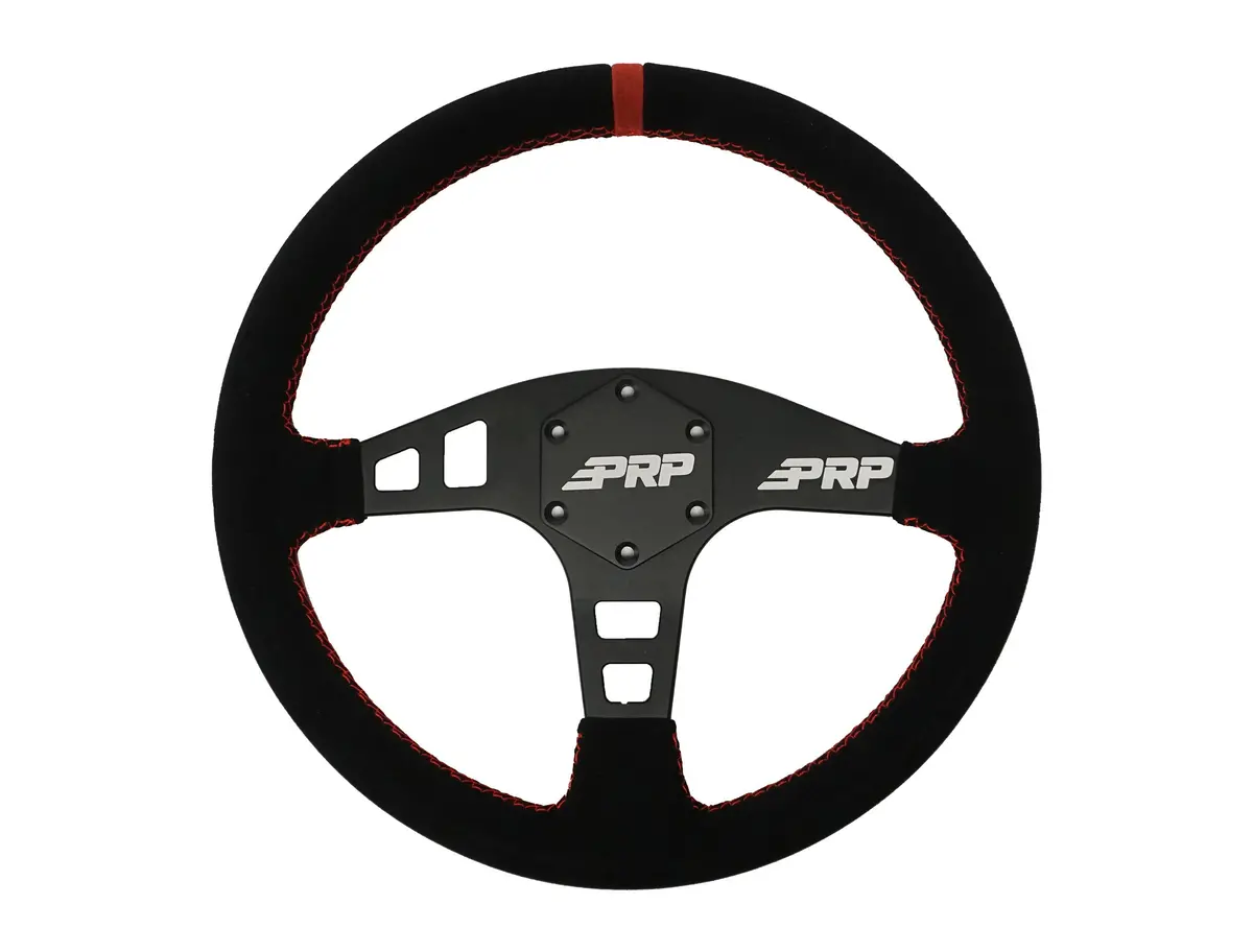 Flat Suede Steering Wheel By Prp 1