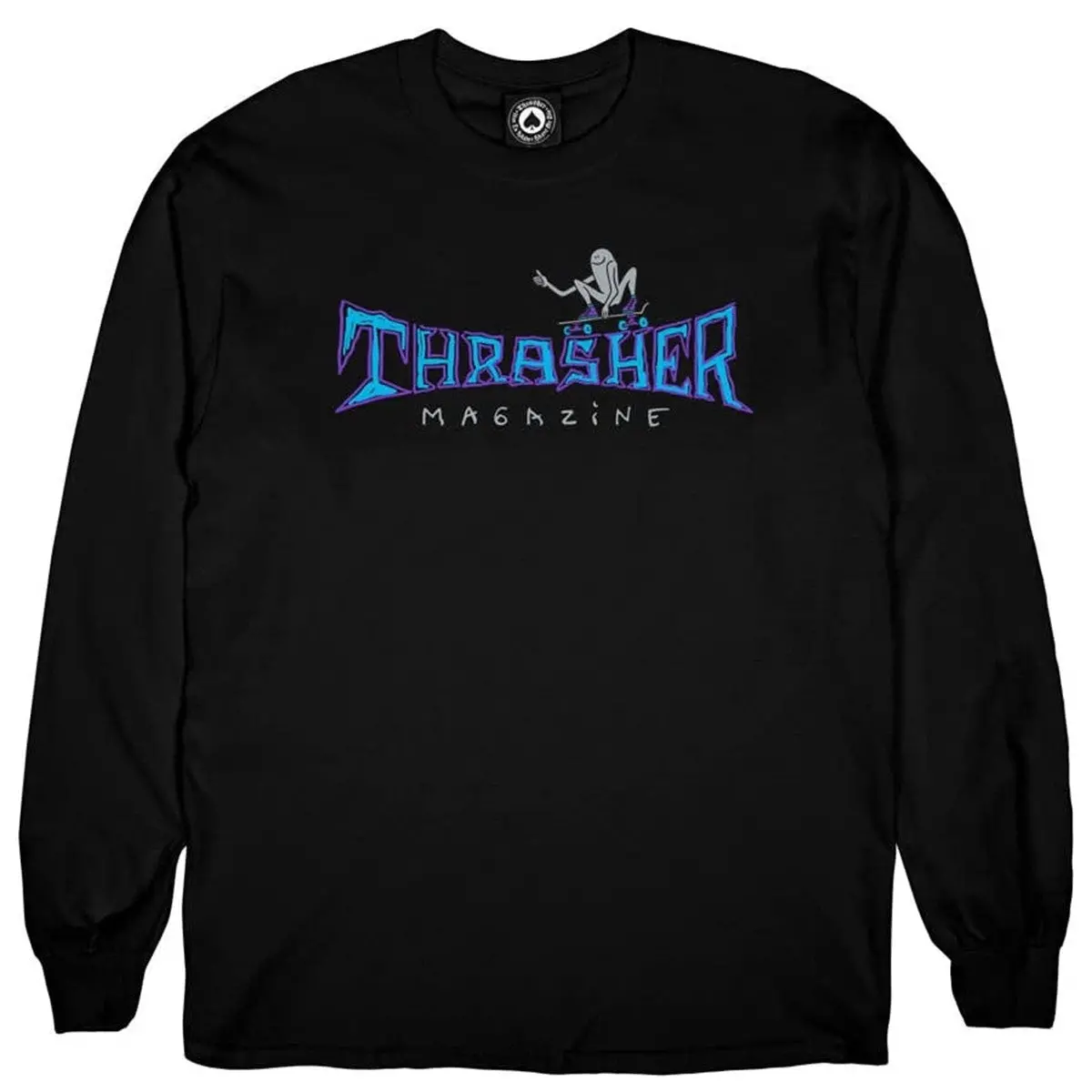 Thrasher Gonz Thumbs Up Ls Tee Black 1