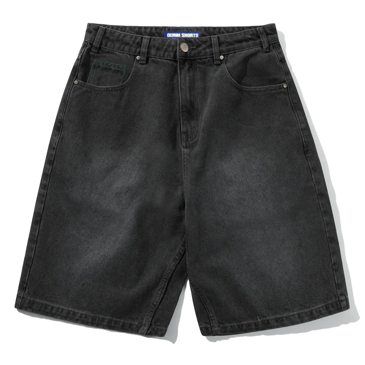 Butter Goods Garage Denim Shorts Faded Black 1