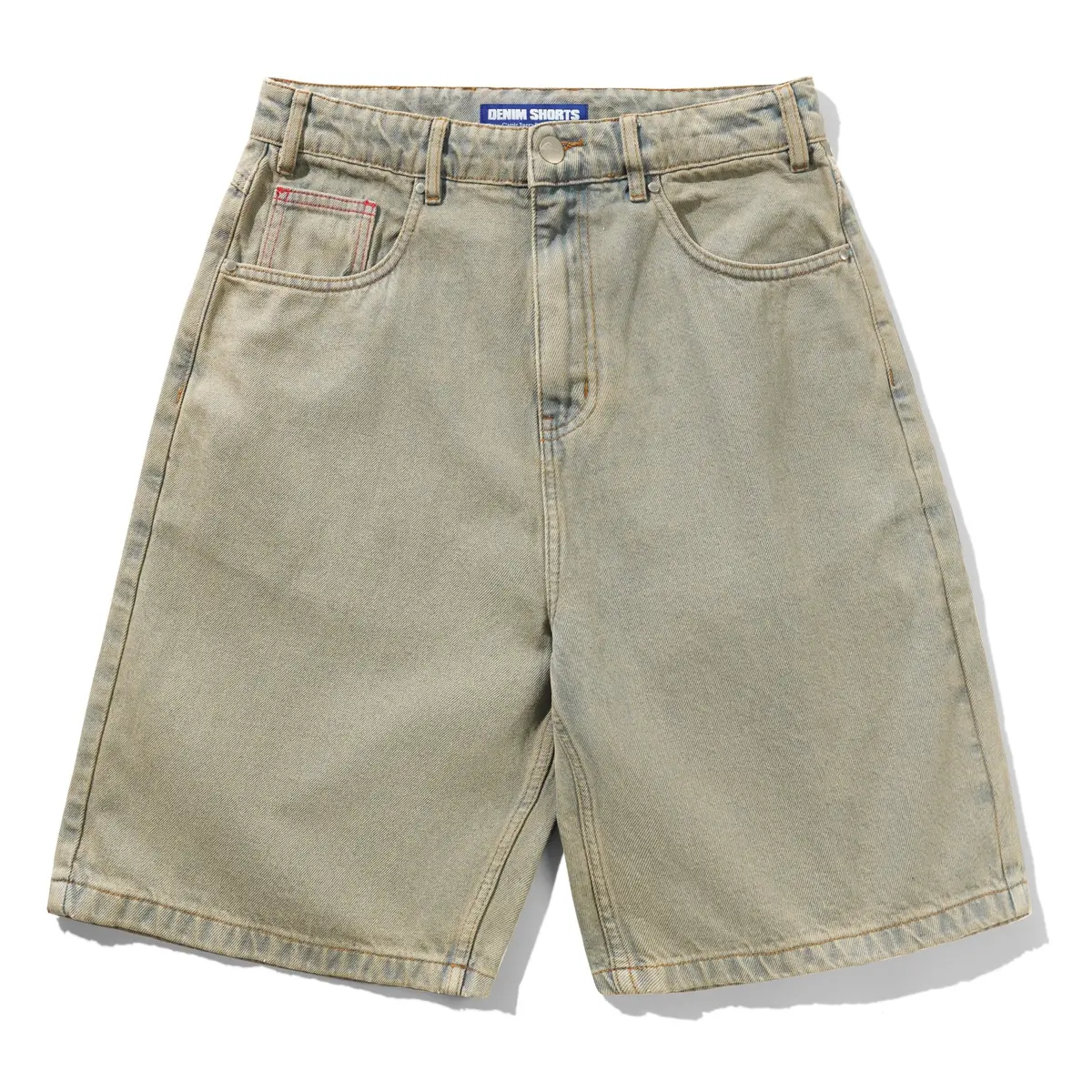 Butter Goods Garage Denim Shorts Sunfade Blue 1