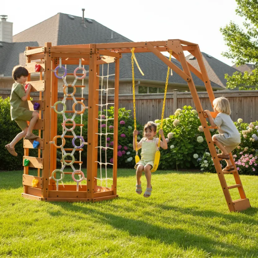 Avenlur | Hawthorn | Octagon Outdoor Jungle Gym 1