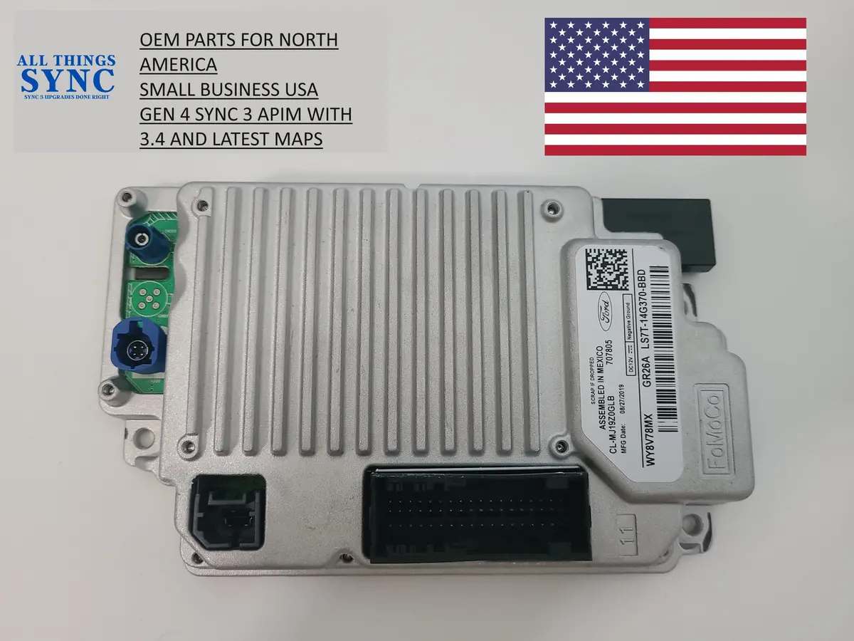 Ford Sync 3 Apim Gen 4 With Navigation 1