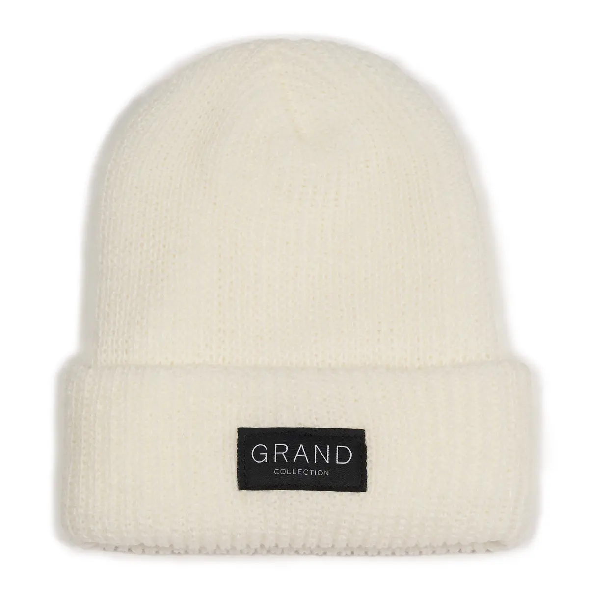 Grand Collection Tag  Beanie Cream 1