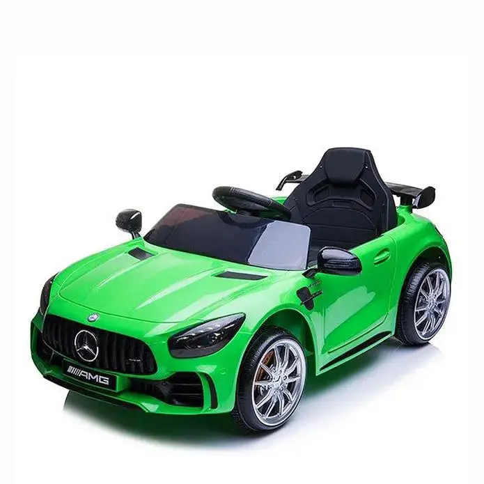 Mercedes Benz Amg Gtr 12V Kids Ride On 1 Seat- Green |In Stock| 1