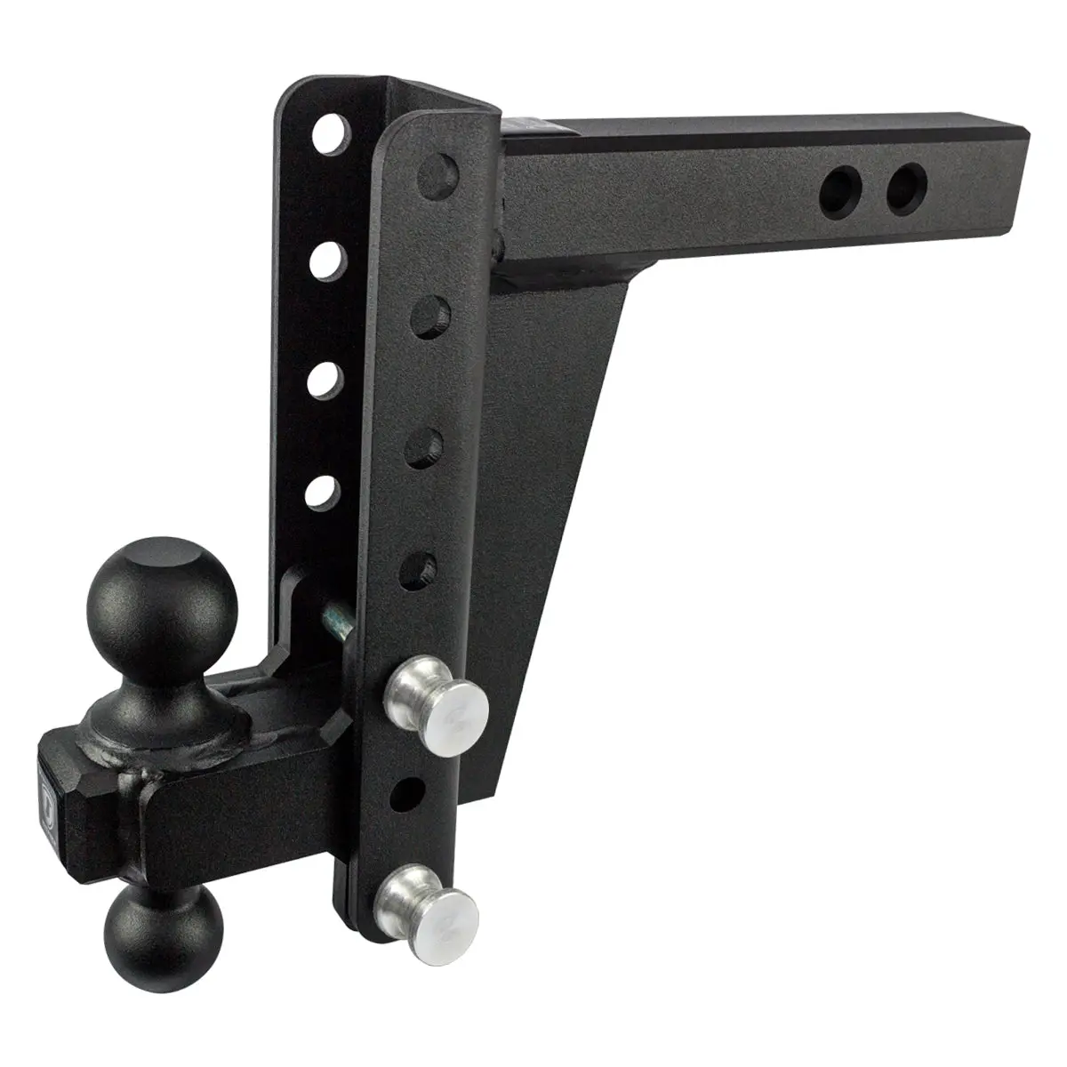 Bulletproof Heavy Duty 8” Drop/Rise Hitch 2" Box Steel Shank 1