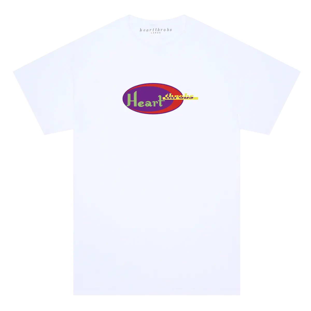 Heartthrobs Oval Star Tee White 1