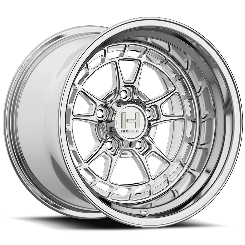 Hostile Rival Polished Forged Wheel 1
