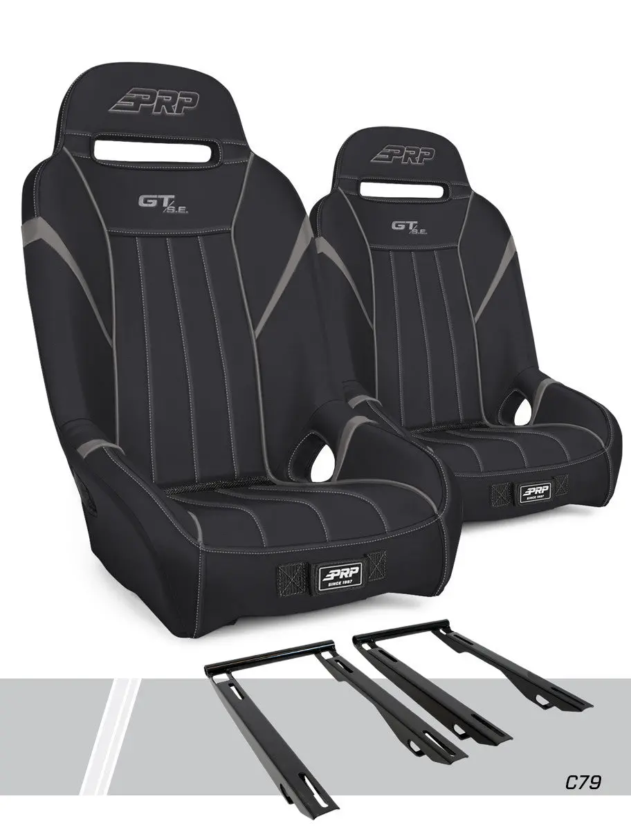 Gt/S.E. Suspension Seats Kit For Polaris Rzr Pro Xp, Pro R, Turbo R By Prp 1