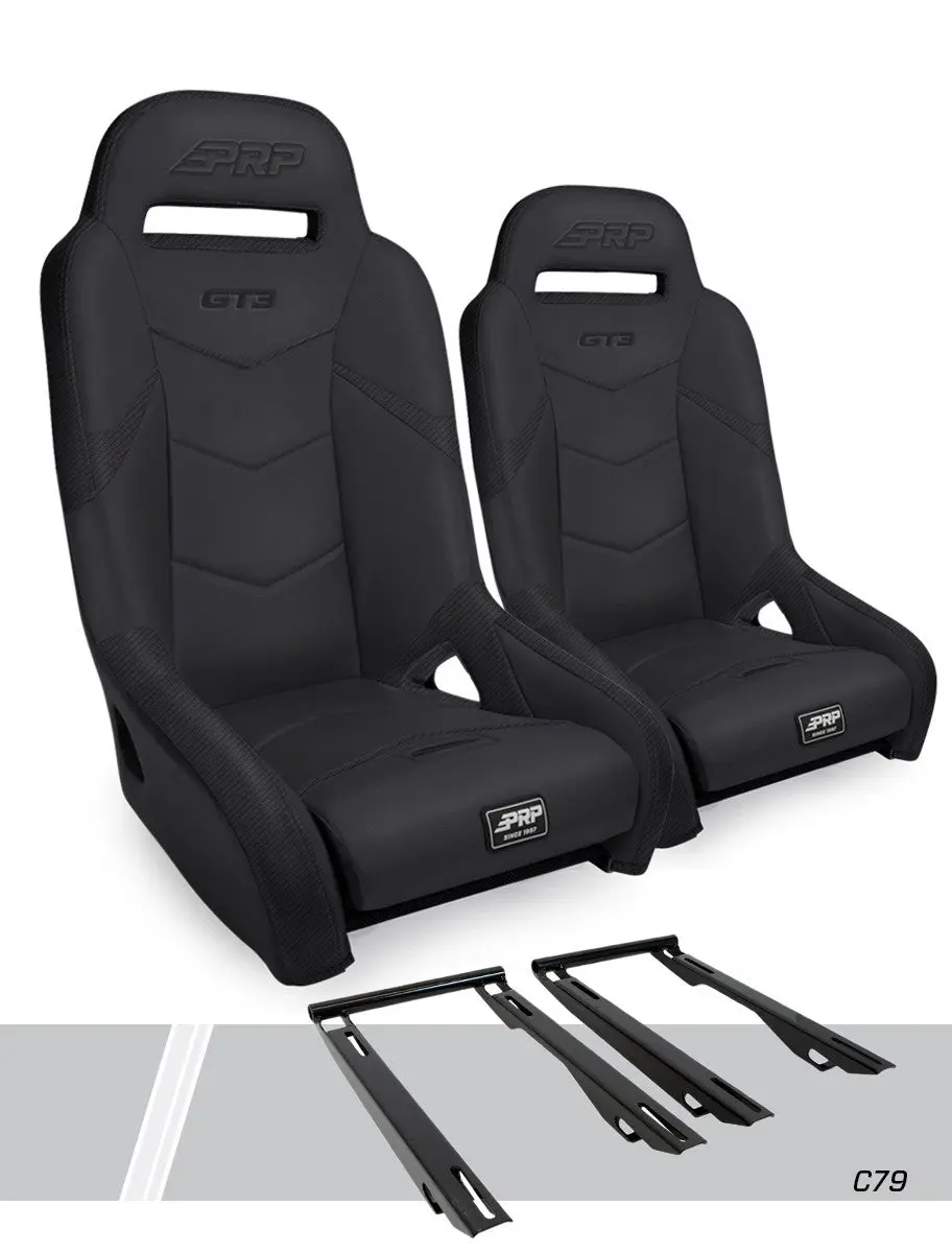 Gt/S.E. Suspension Seats Kit For Polaris General, Rzr S 900, 900 Trail, Trail, Xp 1000, Turbo, Turbo S, Rs1 By Prp 1