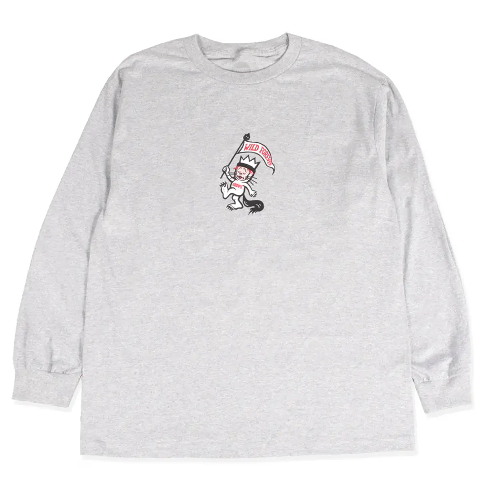Hopps Wild Forever Longsleeve Tee Heather Grey 1