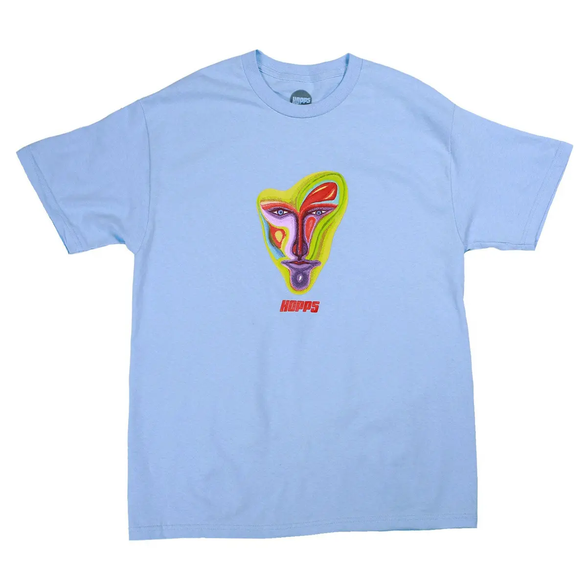 Hopps Jen Traub Artist Tee Light Blue 1