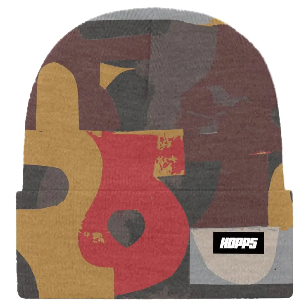Hopps Abstraction Knit Beanie 1