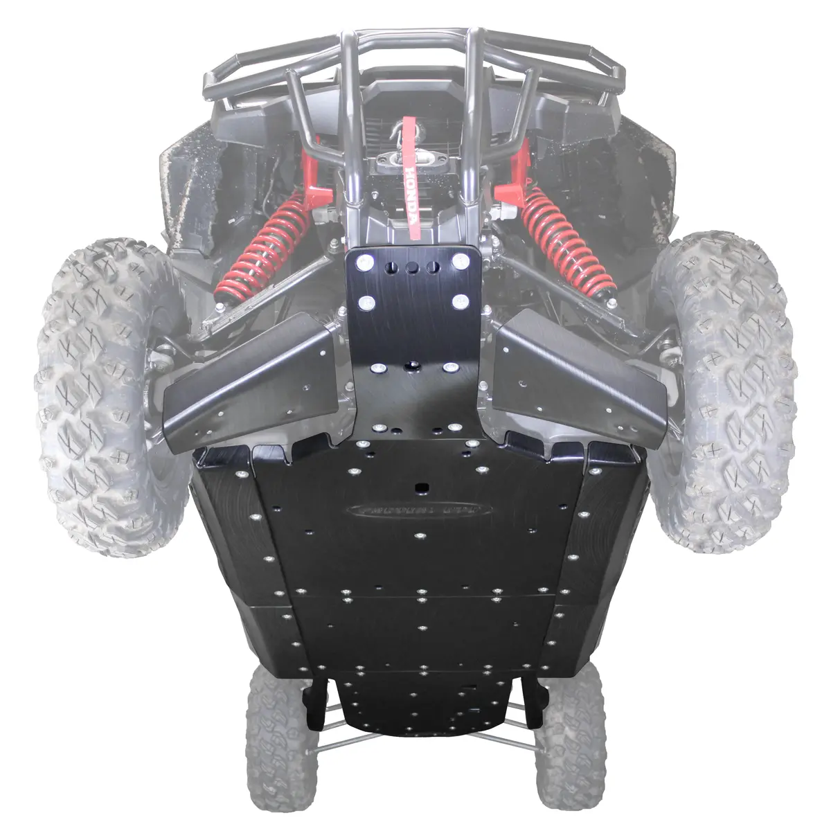 Honda Talon 1000 4 Uhmw Skid Plate And Rock Sliders 1