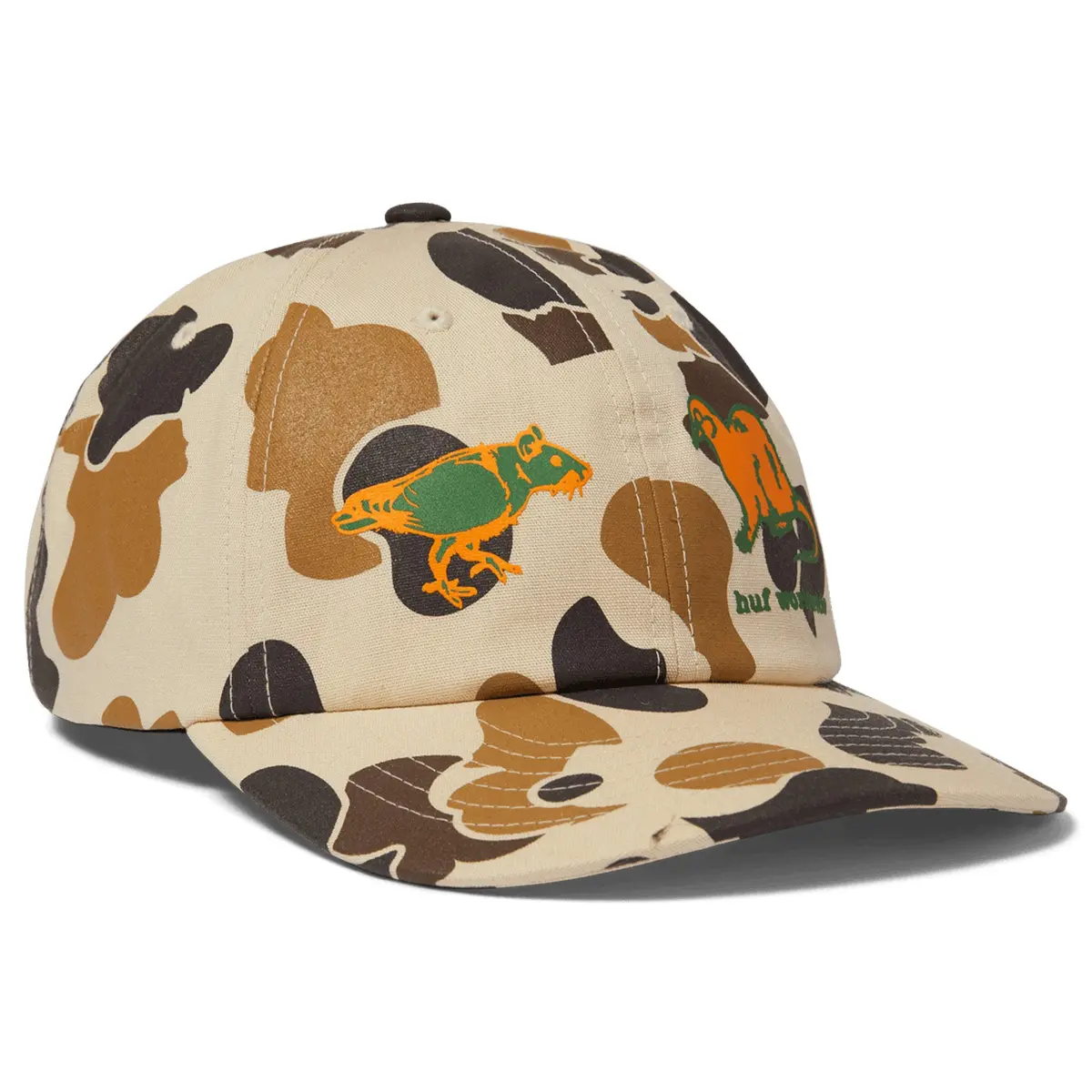 Huf Rigeon Snapback Hat Camo 1