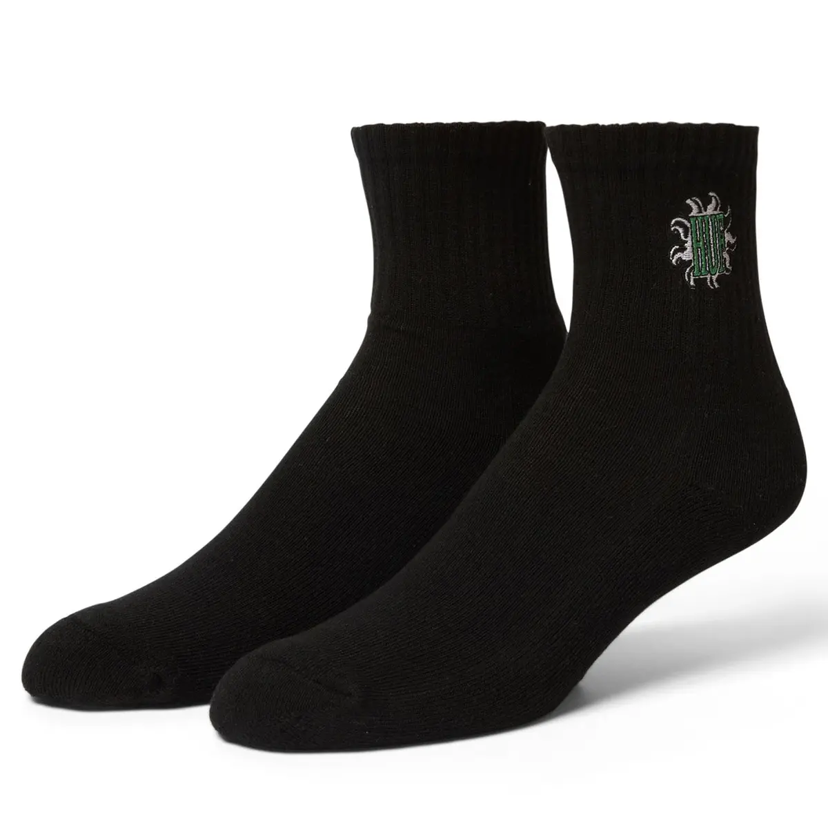 Huf Apollo 1/4 Sock Black 1