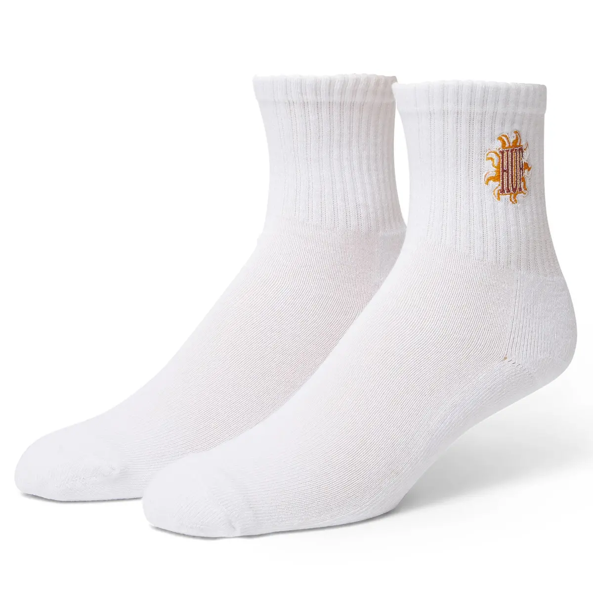 Huf Apollo 1/4 Sock White 1
