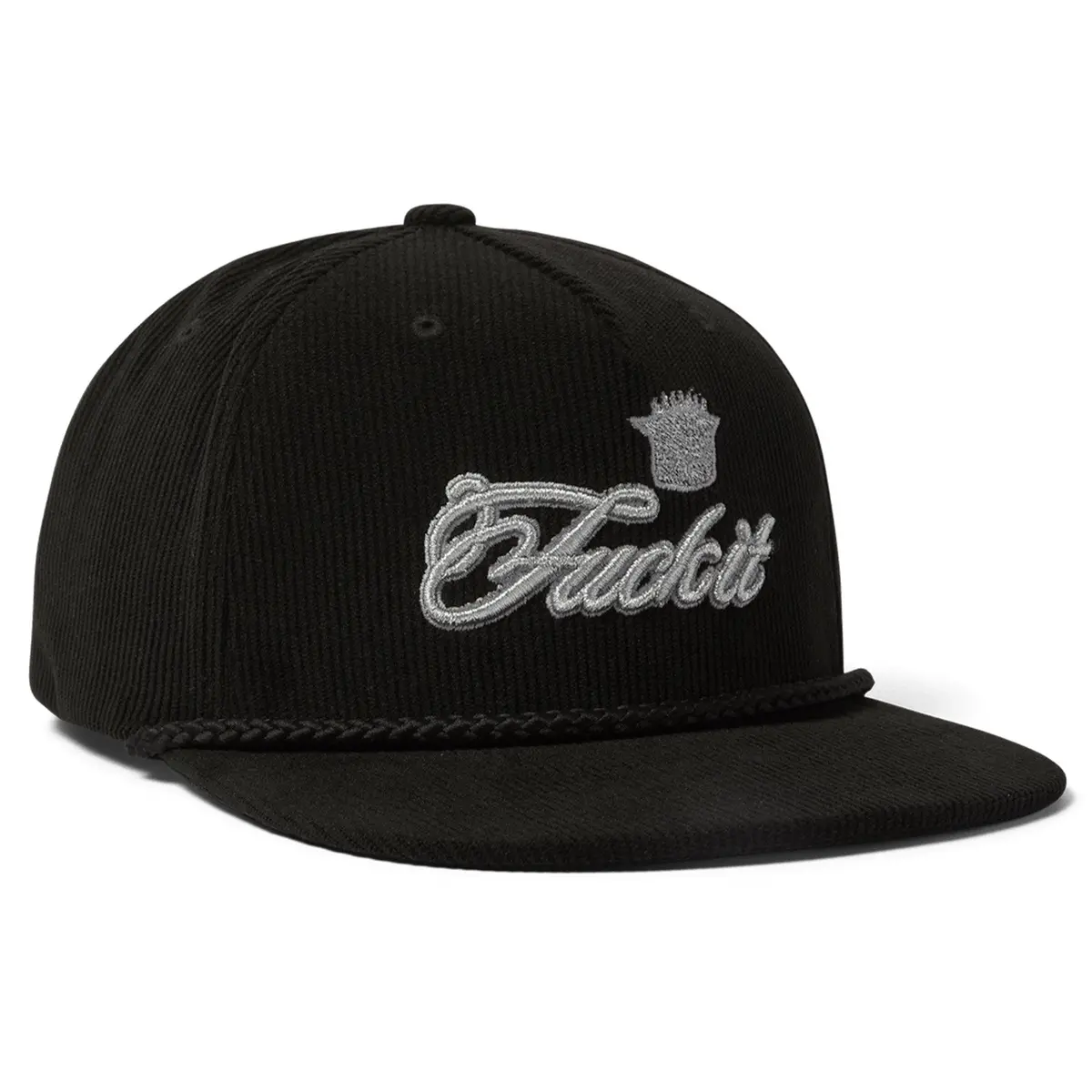 Huf Fuck It Lux Snapback Hat Black 1