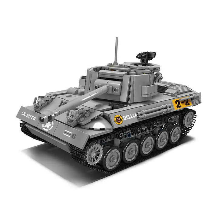 Mouldking 20032 M18 Hellcat Tank Destroyer Brick 1