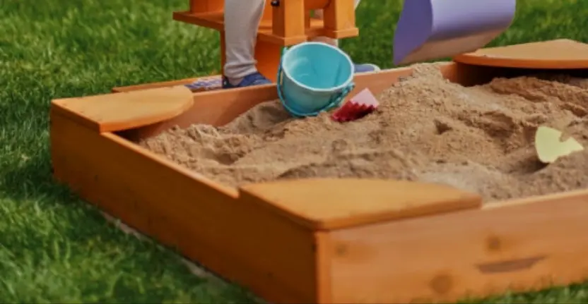 Avenlur | Wooden Sandbox – Durable Outdoor Play Area, Perfect For Excavator 2