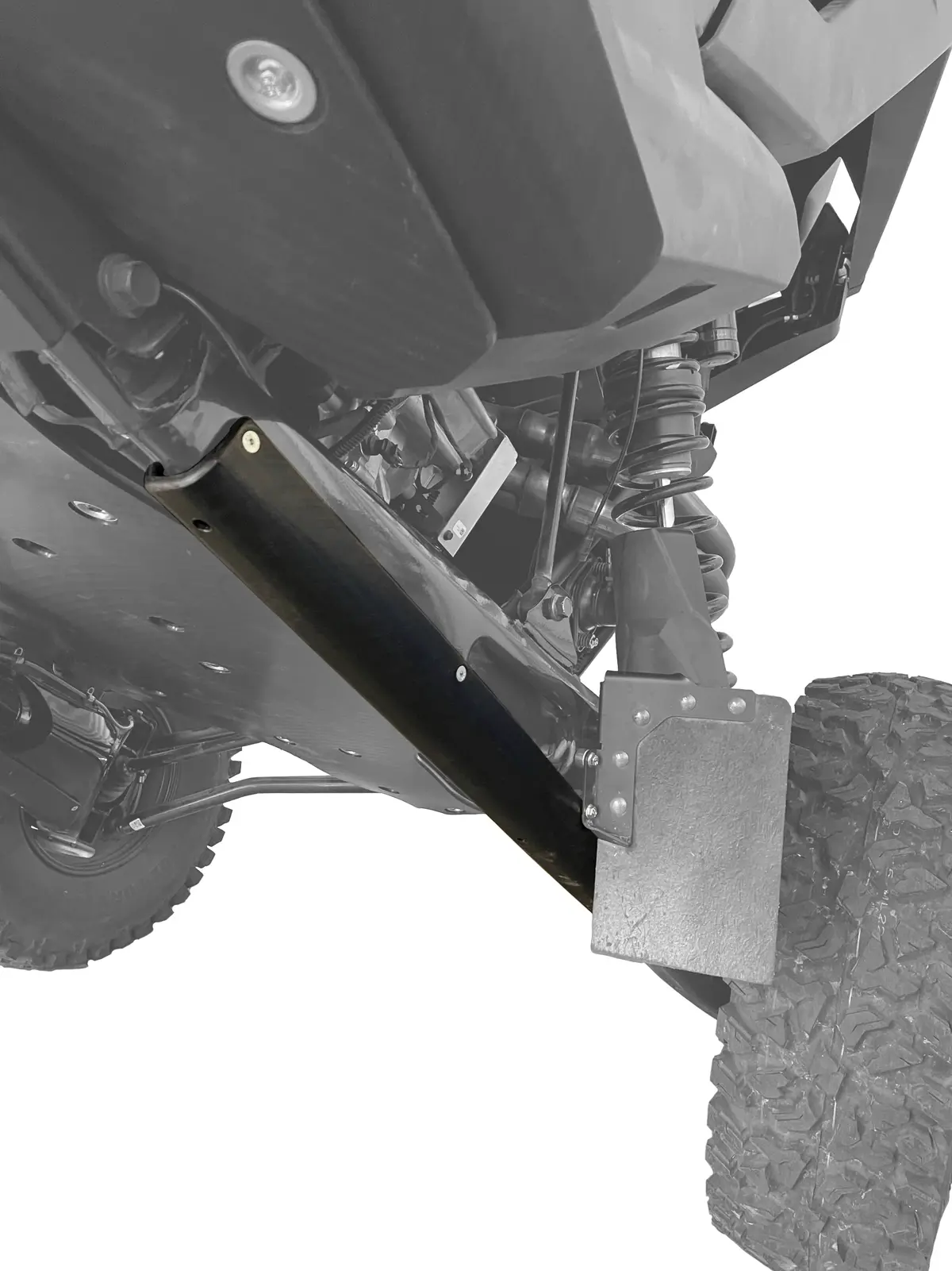 Polaris Rzr Pro R Uhmw Trailing Arm Guards 1