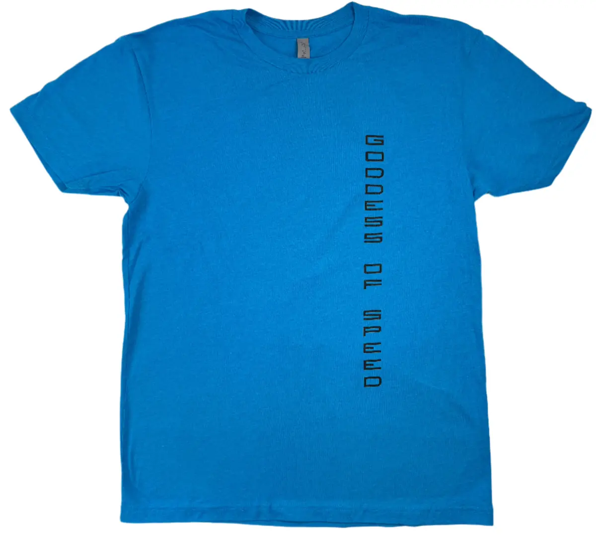 "Packard Goddess Of Speed" Blue T-Shirt 1