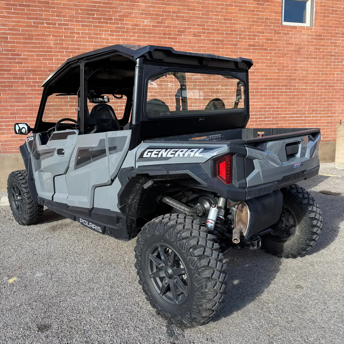 Polaris General Rear Glass Windshield 1