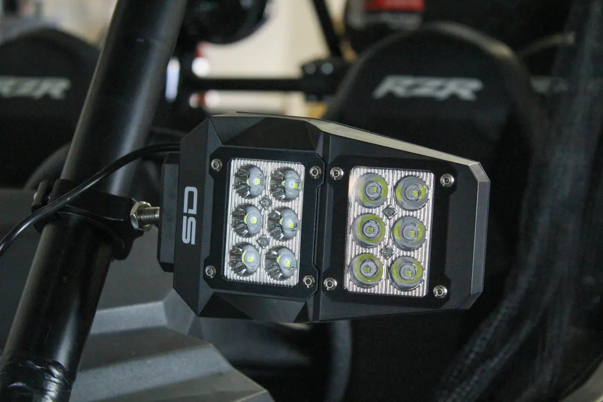 Sd 911 V2 Led Mirrors - Convex Glass 1