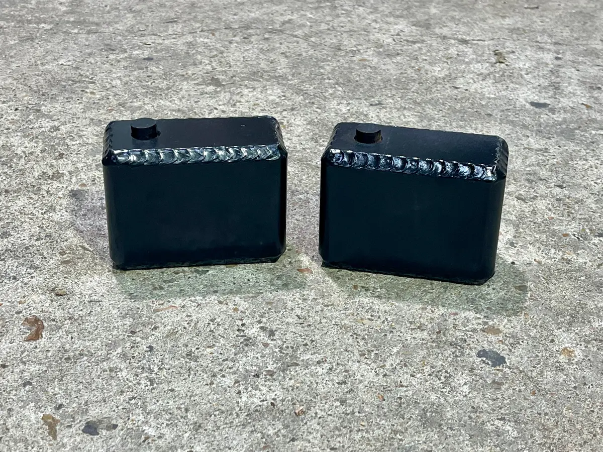 1988-1998 C1500 Silverado, Sierra 3" Custom Drop Blocks, Center Rear End 1