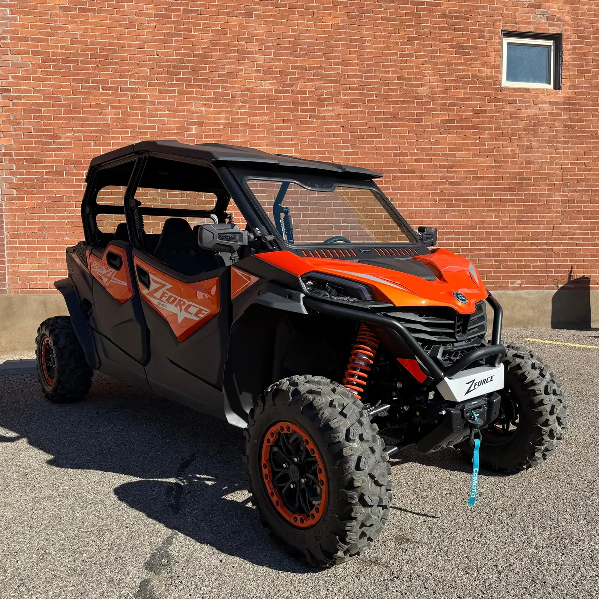 Cfmoto Zforce 950 Sport/Trail Vented Glass Windshield 1