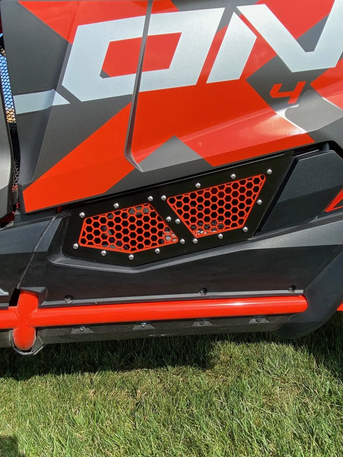 Vented Honda Talon Lower Doors 4