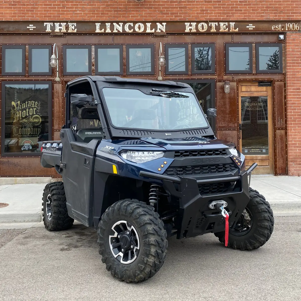 Polaris Ranger Xp 1000 Vented Glass Windshield 1