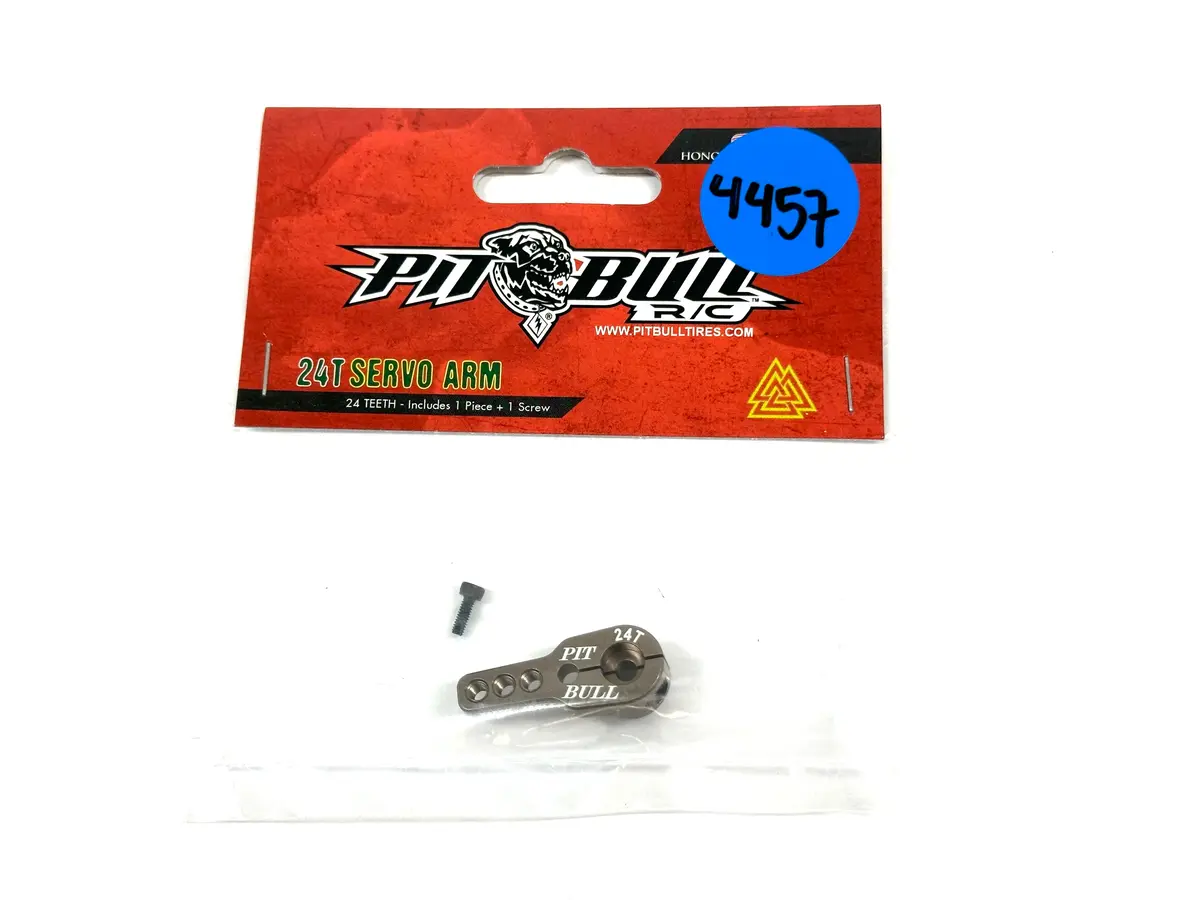 New Pitbull 24T Aluminum Clamping Servo Horn 1