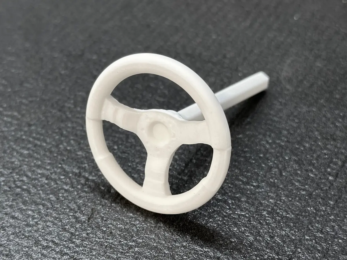 Knight Customs 3D Printed Scale Steering Wheel 1