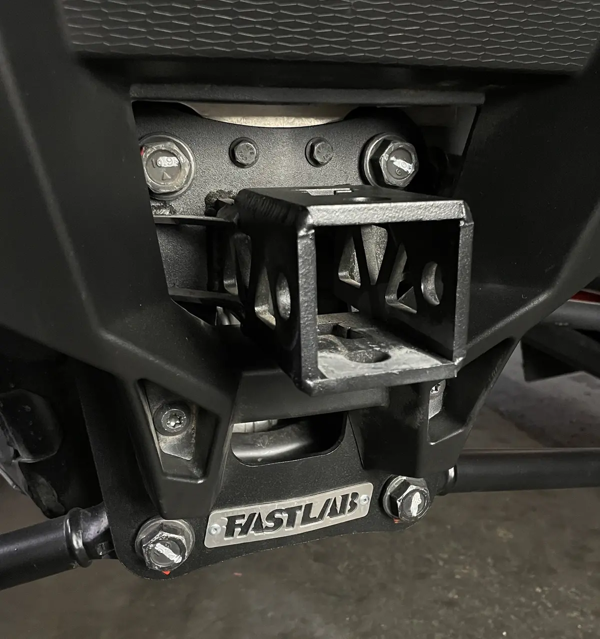 Fastlab Rzr Turbo R & Pro R Radius Rod Hitch Pull Plate 1